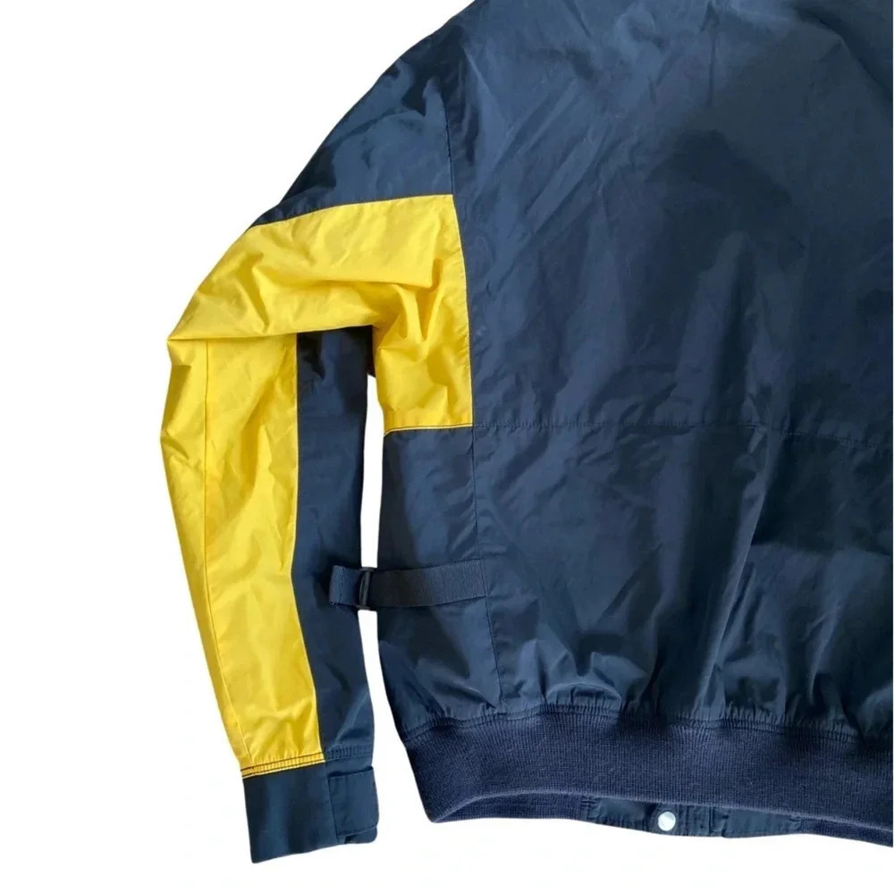 Polo by Ralph Lauren Vintage Fleece LinedHooded Windbreaker Black Jacket - Picture 4 of 8